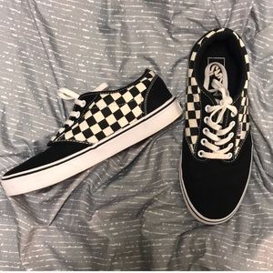 Checkered Vans